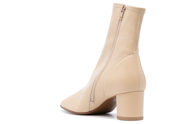 (W) By Far Sofia Ankle Boots 'White Leather' 圖 3