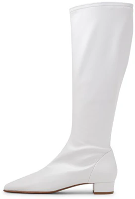 (W) But By Far Boot Tinggi High-Top Zip Lace-Up 'Kulit Putih' 20PFEDIDWHNAP Buy (W) But By Far Boot Tinggi High-Top Zip Lace-Up 'Kulit Putih' 20PFEDIDWHNAP