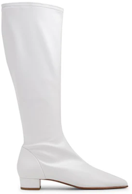 (W) But By Far Boot Tinggi High-Top Zip Lace-Up 'Kulit Putih' 20PFEDIDWHNAP Order (W) But By Far Boot Tinggi High-Top Zip Lace-Up 'Kulit Putih' 20PFEDIDWHNAP