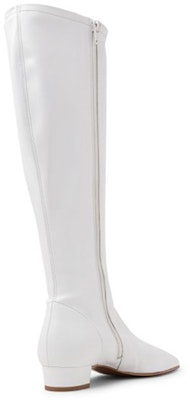 (W) Botas Altas Blancas de Cuero con Cordones y Cremallera By Far. 20PFEDIDWHNAP Shop (W) Botas Altas Blancas de Cuero con Cordones y Cremallera By Far. 20PFEDIDWHNAP