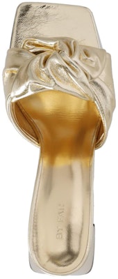(Women) By Far Square Toe Block Heel Mule 'Gold Leather' 23SSLAMAMPCHAPCH Lookbook (Women) By Far Square Toe Block Heel Mule 'Gold Leather' 23SSLAMAMPCHAPCH