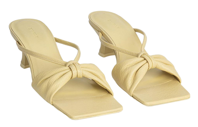 Shop (W) 바이파 スクエア토 블록힐 샌들 (옐로우) 22CRFREVNLGRL