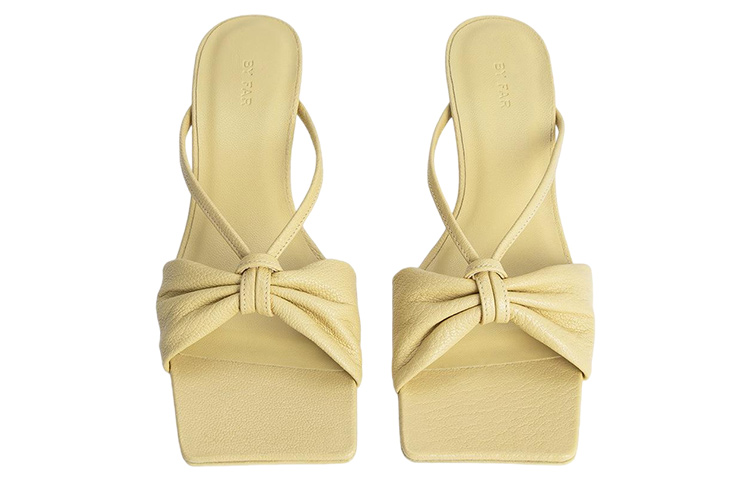 Purchase (W) 바이파 スクエア토 블록힐 샌들 (옐로우) 22CRFREVNLGRL