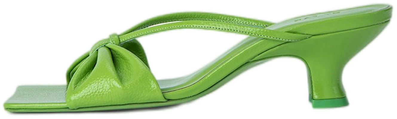 (W) Sandal Hak Blok By Far Square Toe 'Kulit Hijau' 22CRFREPSGG Buy (W) Sandal Hak Blok By Far Square Toe 'Kulit Hijau' 22CRFREPSGG