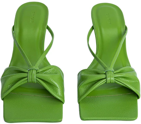 (W) Sandal Hak Blok By Far Square Toe 'Kulit Hijau' 22CRFREPSGG Shop (W) Sandal Hak Blok By Far Square Toe 'Kulit Hijau' 22CRFREPSGG