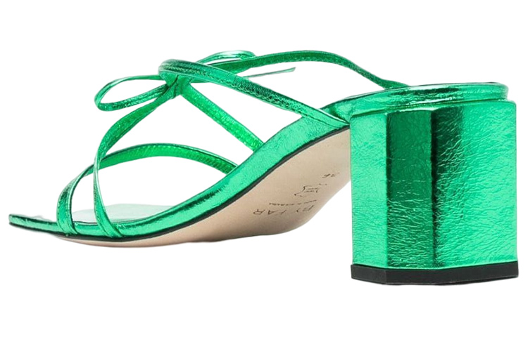 (W) By Far Square Toe High Heel Sandal 'Green Fashion' 圖 4