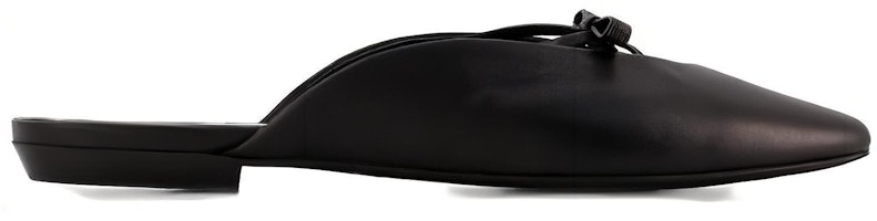 (W) By Far 方头黑色真皮便鞋 23PFFNNFBLNAP Order (W) By Far 方头黑色真皮便鞋 23PFFNNFBLNAP