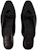 (W) By Far Square Toe Slip-On Mules 'Kulit Hitam' 23PFFNNFBLNAP