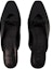 Shop (W) By Far Square Toe Slip-On Mules 'Kulit Hitam' 23PFFNNFBLNAP