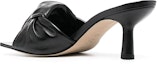 Lookbook (W) By Far Square Toe Stiletto Slide 'Black Fashion' - Tumit Tinggi Hujung Petak 'Hitam'. 21SSLAMBLCREBL