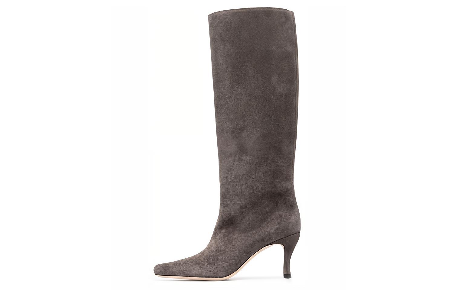 (W) By Far Stevie 4 High-Top Sneakers 'Smoke Grey Suede'