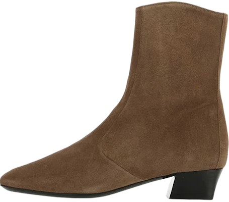 (Women) By Far Suede Chunky Heel Ankle Boots 'Brown' 21FWGILBTNUTN Buy (Women) By Far Suede Chunky Heel Ankle Boots 'Brown' 21FWGILBTNUTN