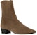 (W) By Far But Suede Chunky Heel Ankle 'Coklat' 21FWGILBTNUTN