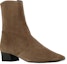 Lookbook (W) By Far But Suede Chunky Heel Ankle 'Coklat' 21FWGILBTNUTN