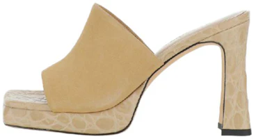 (Women) By Far Suede Open-Toe 'Fashion Sandal Beige' 23CRBEZKRFCRSLKRF (Women) By Far Suede Open-Toe 'Fashion Sandal Beige' 23CRBEZKRFCRSLKRF