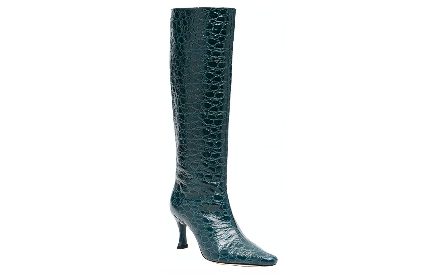 (W) By Far Tall Boots 'Green Croc' 圖 2