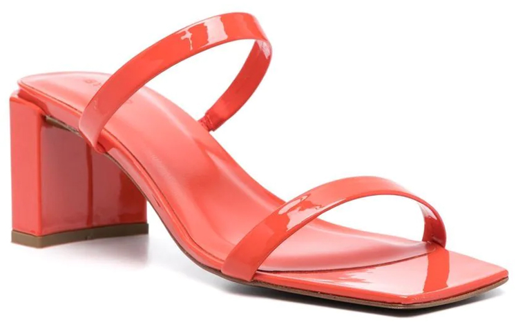 Order (W) By Far Tanya 'Sandal Slingback Ujung Kotak Merah' 23CRTNYSFLMPFLM