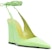 (Women) By Far Vaughn High Heels 'Green Ankle-Wrap Wedge' 23CRVAUWFRGNAPFRG