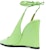 (Women) By Far Vaughn High Heels 'Green Ankle-Wrap Wedge' 23CRVAUWFRGNAPFRG