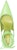 (Women) By Far Vaughn High Heels 'Green Ankle-Wrap Wedge' 23CRVAUWFRGNAPFRG