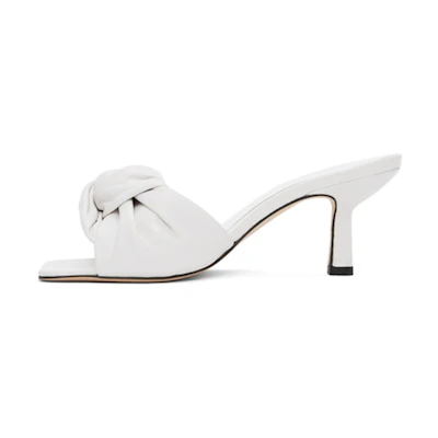 (W) By Far Vintage Leather High Heel 'White'