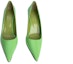 Lookbook (Women) By Far Viva 'Bright Green Pointed-Toe Stiletto' 23CRVIVFRGP