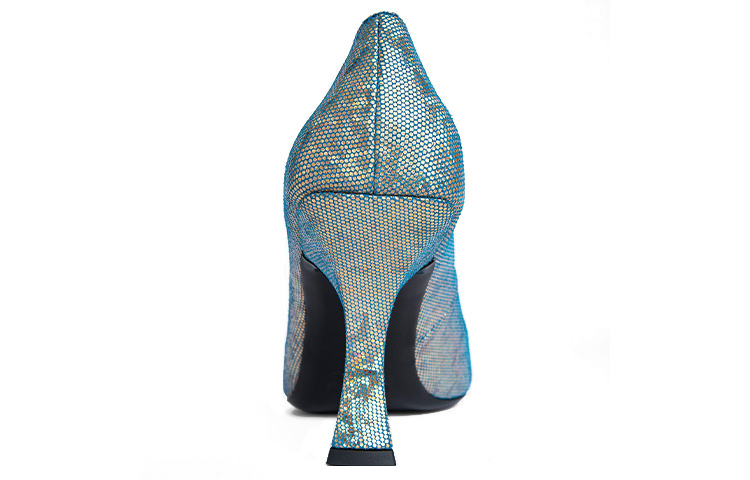 (W) By Far Viva High-Heeled Shoes 'Holographic Blue' 圖 4