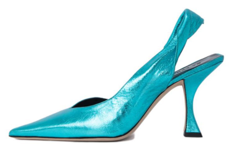 (Women) By Far Yasha High Heels 9cm 'Blue Pointed Toe Stiletto' 23SSYAPAQA