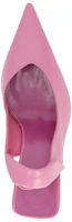 Shop (W) By Far Yasha Kasut Tumit Tinggi 'Pink Open Toe' 23SSYAPLPPNAPLPP