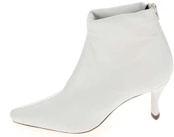 (Women) By Far Zip Leather Boots 'White Fashion Casual' 20CRSTVBWHVWH (Women) By Far Zip Leather Boots 'White Fashion Casual' 20CRSTVBWHVWH