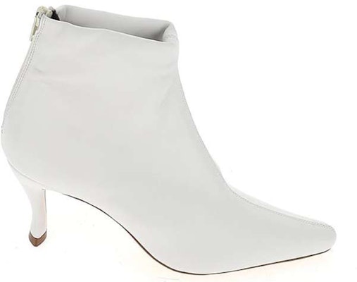 (W) Botas de Cuero con Cremallera By Far 'Blancas Moda Casual' 20CRSTVBWHVWH Order (W) Botas de Cuero con Cremallera By Far 'Blancas Moda Casual' 20CRSTVBWHVWH