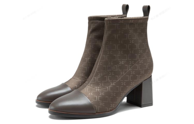 (W) C°BANNER 'British Patchwork Coffee Brown Ankle Boot' 圖 2