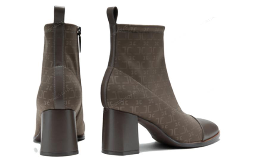 (W) C°BANNER 'British Patchwork Coffee Brown Ankle Boot' 圖 4