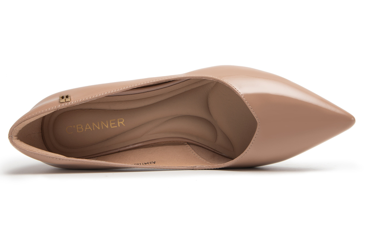 Shop (W) C°BANNER 'Pekerjaan Fesyen Merah Jambu Tumit Tinggi Selesa Chunky 6.5cm' A23471681