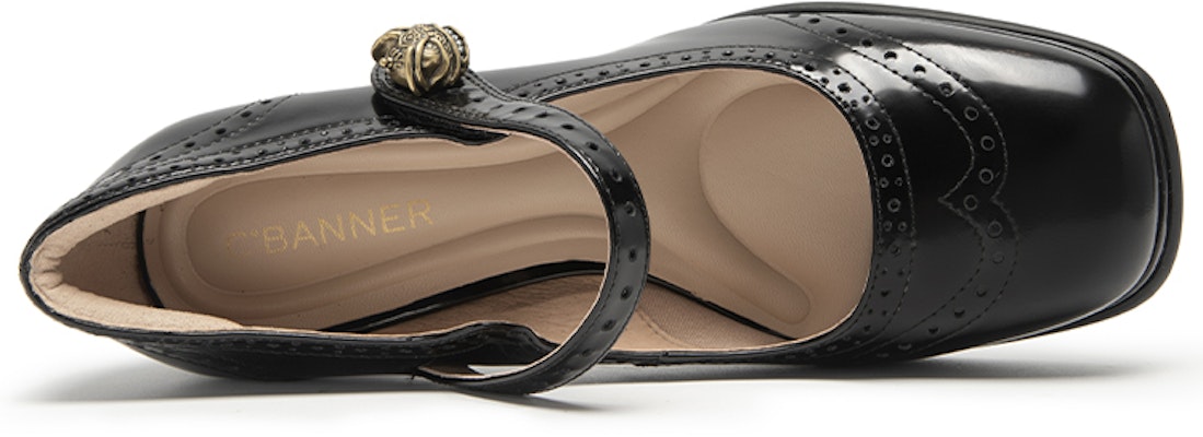 (Women) C°BANNER 'Square Buckle Chunky Heel' A23476806 Lookbook (Women) C°BANNER 'Square Buckle Chunky Heel' A23476806
