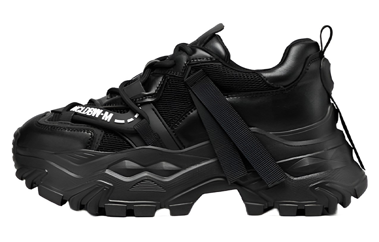 (W) C°BANNER Air Mesh Breathable Chunky Sneaker 'Black'