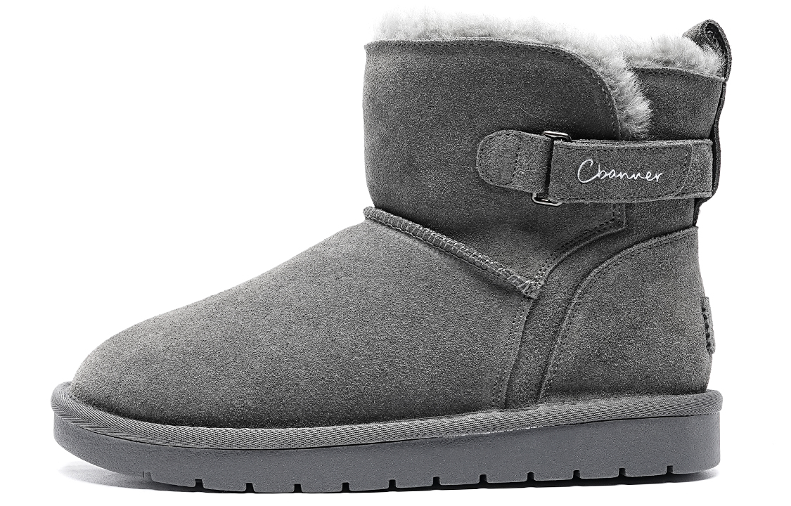(Women) C°BANNER Ankle Snow Boots 'Grey' Q3424347M45