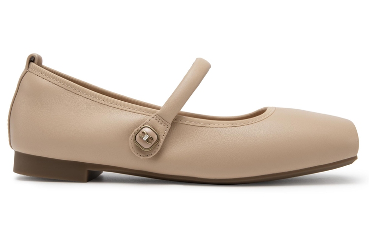 Details for (W) C°BANNER 芭蕾平底鞋 '休闲牛皮' A23439921