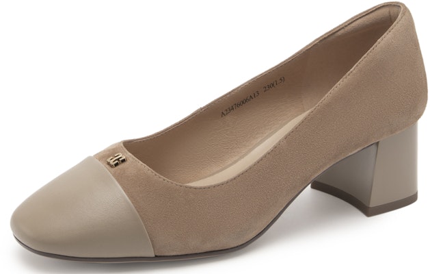 (W) C°BANNER Block Heel 'Suede Kombinasi Warna' A23476006 Purchase (W) C°BANNER Block Heel 'Suede Kombinasi Warna' A23476006