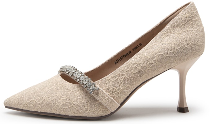 (W) C°BANNER Stiletto 'Cetakan Kain Merah Jambu' A23157720A32 Buy (W) C°BANNER Stiletto 'Cetakan Kain Merah Jambu' A23157720A32