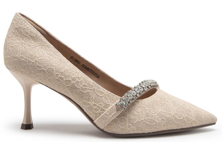 (W) C°BANNER C° BANNER Stiletto 'Pink Fabric Print' 圖 2