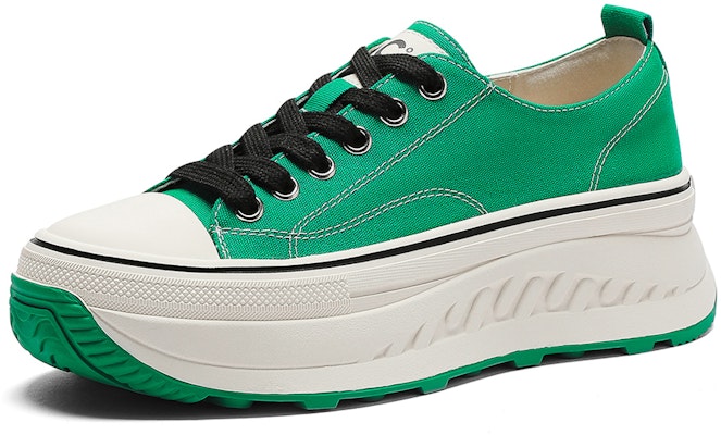 (Women) C°BANNER Canvas High-Top 'Green Lace-Up Platform' Q9232613D21 Order (Women) C°BANNER Canvas High-Top 'Green Lace-Up Platform' Q9232613D21