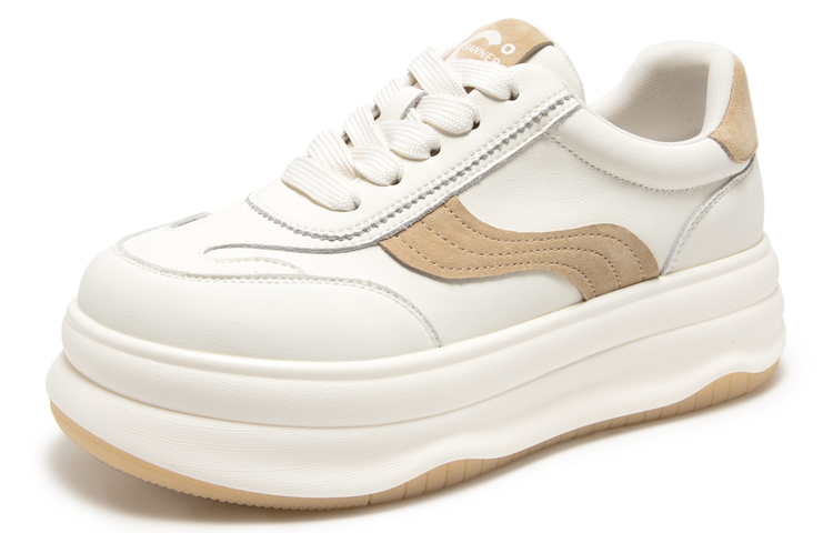 (W) C°BANNER Casual Fashion Low-Top Sneakers 'Panda Height-Increasing' 圖 5