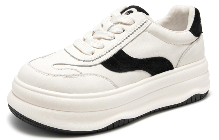 (W) C°BANNER Casual Fashion Low-Top Sneakers 'Panda Height-Increasing' 圖 6