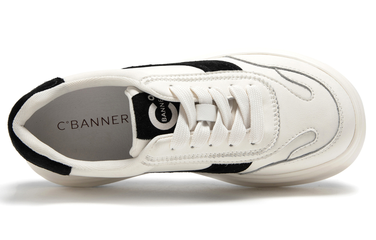 (W) C°BANNER Casual Fashion Low-Top Sneakers 'Panda Height-Increasing' 圖 10
