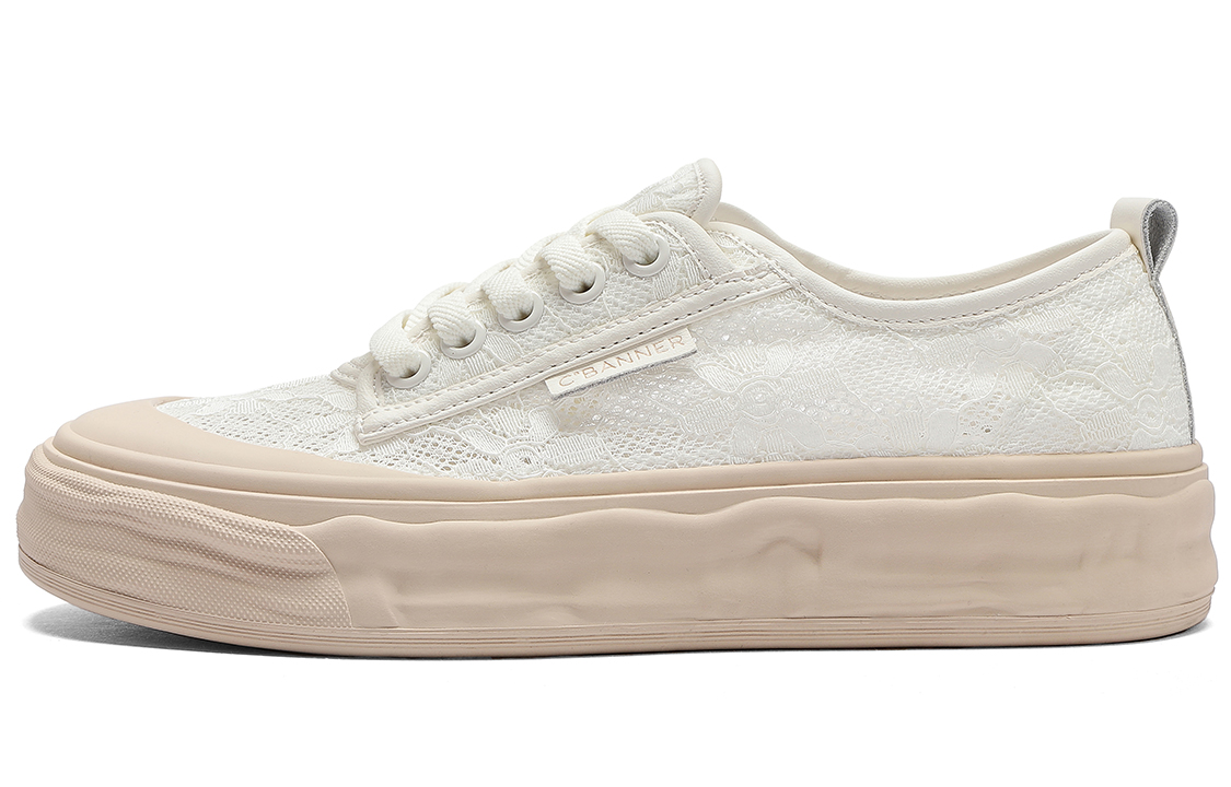 Buy (Women) C°BANNER Casual Sneaker 'White Apricot' QB731555D89