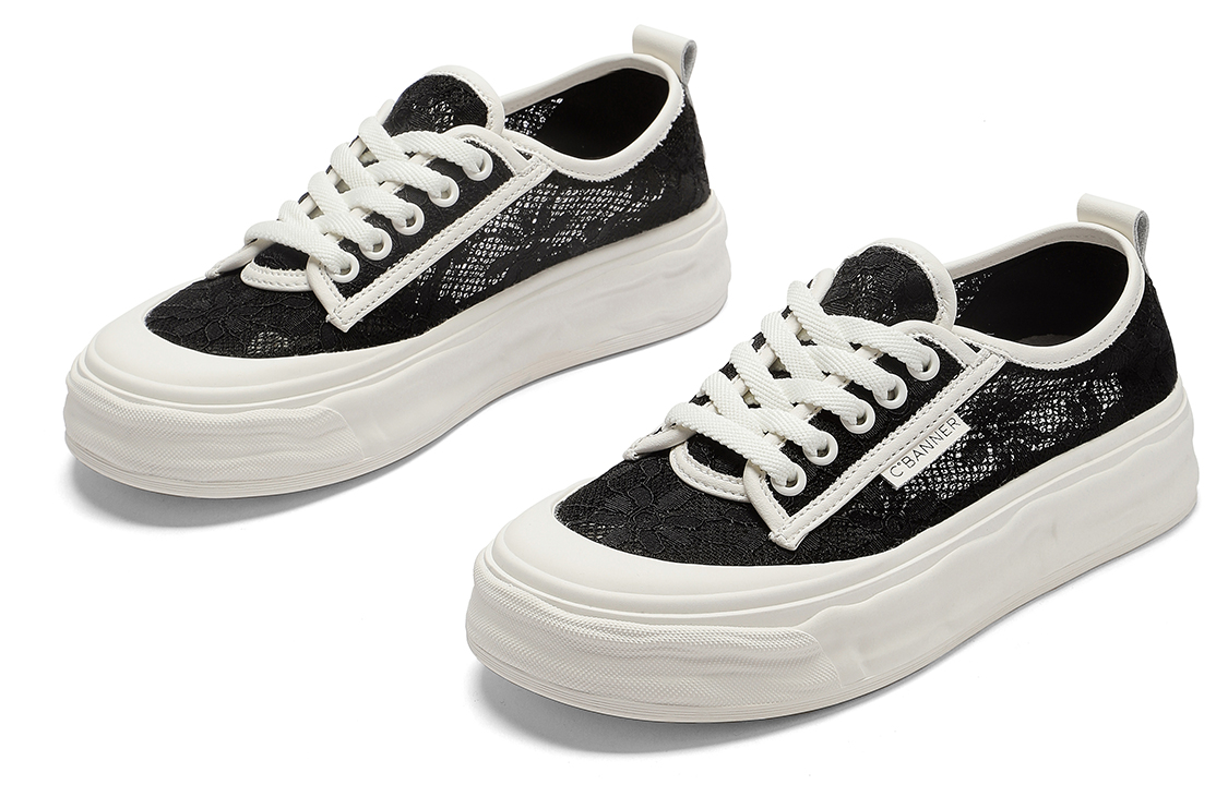 (W) C°BANNER Casual Sneaker 'White Apricot' 圖 8