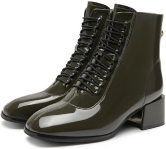 (W) Botín de Tacón Grueso de Charol C°BANNER CBRADER 'Verde' Moda Mujer A22571402A07 Order (W) Botín de Tacón Grueso de Charol C°BANNER CBRADER 'Verde' Moda Mujer A22571402A07