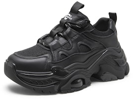 千百度C°BANNER 二層牛皮圓頭繫帶厚底老爹鞋 女款 Lookbook 千百度C°BANNER 二層牛皮圓頭繫帶厚底老爹鞋 女款