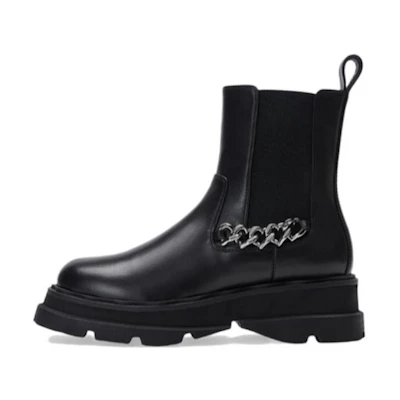 (W) C°BANNER Chunky Chelsea Boots 'Black British'